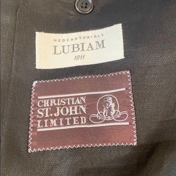 Lubiam by Christian St.John elegant suit, 42R - Picture 10 of 10